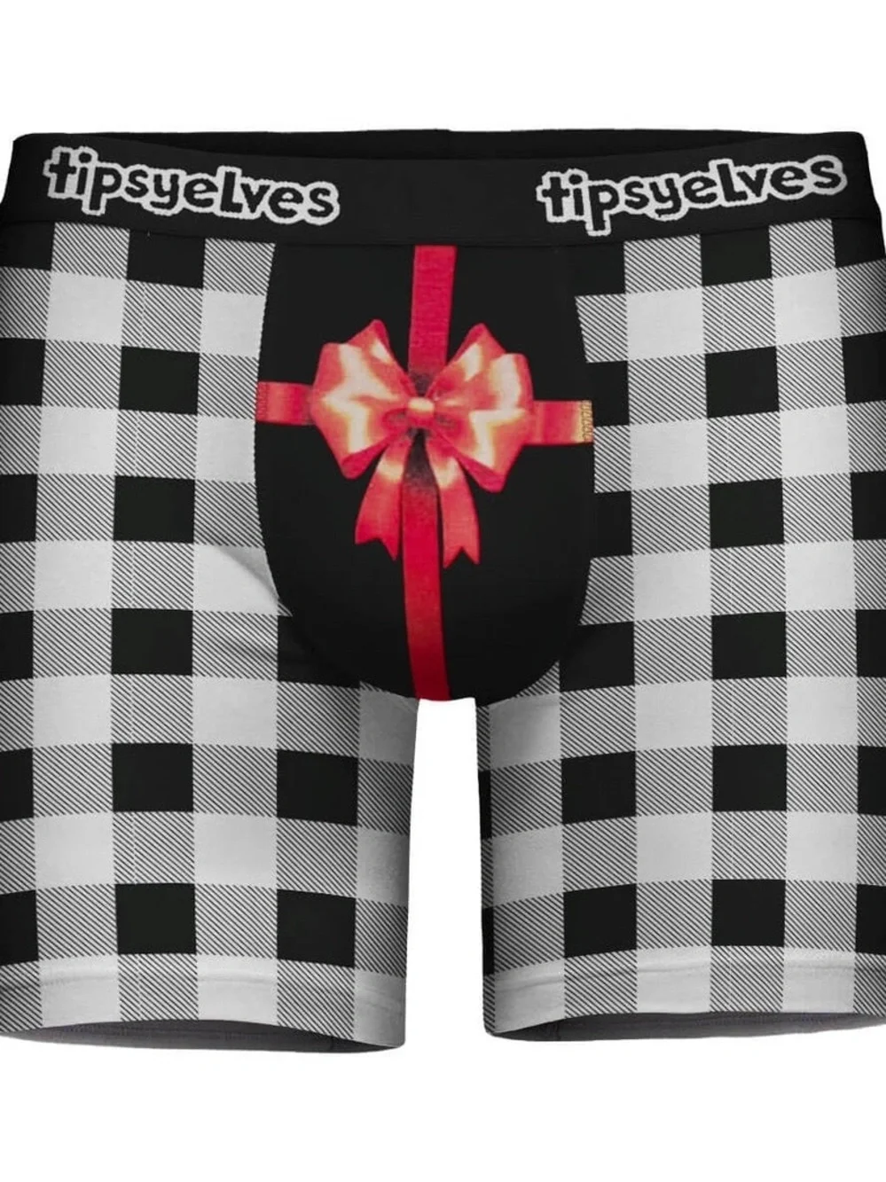 NWT Tipsy Elves Men’s Gift Wrapped Boxer Briefs